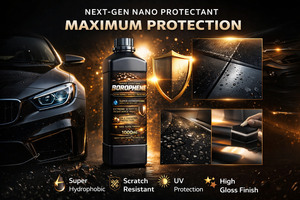 GRAPHONEXBOROPHENE Nano Revestimiento 1000ml Protección de 10 años Repelente al Agua/Suciedad/Manchas Fácil de Limpiar para Vehículos Lavado Frecuente - Product Image 3