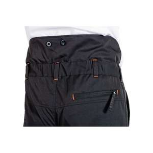 PREVENT Pantalón DE TRABAJO soft shell de seguridad forestal talla M negro/naranja 96% PES/4% EL - Product Image 4