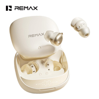 Écouteurs sans fil Remax à réduction de bruit pour le sommeil, Bluetooth 6.0, intra-auriculaires, mini-casques de sommeil, écouteurs ANC pour les dormeurs latéraux