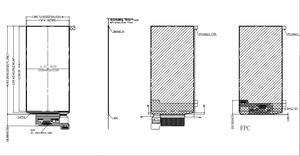 6 Zoll HD 1080*2160 16,7M Farben AMOLED-Display mit Touch 4-Lane MIPI 39PIN für E-Paper-Module - Product Image 6