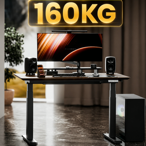 เฟรมโต๊ะปรับระดับความสูงได้ 3 ระดับ <span class=keywords><strong>FlexiSpot</strong></span> Flagship E7 มอเตอร์คู่ รับน้ำหนักได้ 160 กก. ความเร็ว 50 มม./วินาที เหมาะสำหรับใช้ในสำนักงานและที่บ้าน - Product Image 1