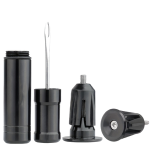 Kit de Reparación de Neumáticos de Bicicleta sin Cámara, Portátil, Mecanizado por CNC, para Bicicletas de Montaña y Carretera, Tapón de Extremo de Barra de Aleación de Aluminio, Herramienta de Reparación de Pinchazos para Ciclismo - Product Image 1