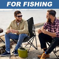 Offres Spéciales Mobilier d'extérieur personnalisé Pliant Portable Plage Loisirs Chaises longues Pique-nique Voyage Camping Pêche Chaise avec Logo