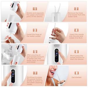 Nuevo Irrigador Bucal Portátil Recargable por USB con 3 Modos, Limpiador Dental Eléctrico a Prueba de Agua para Viajes - Product Image 5