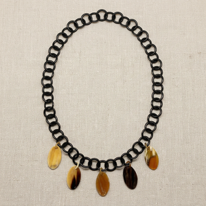 Meilleures ventes 2026 : Collier chaîne classique unisexe en corne naturelle, bijoux écologiques pour anniversaire, promotion exceptionnelle - Product Image 3