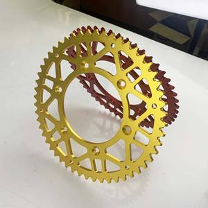 Piñón Trasero de Motocicleta de Aleación de Aluminio Guangzhou Sprockets 48T, 49T, 50T, Apto para Todas las Cadenas y Piñones de Motocicleta - Product Image 4