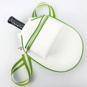 Muestra gratuita de fábrica, bolsa de raqueta deportiva personalizada, bolsa de transporte tipo bandolera para pickleball, bolsa para dos raquetas. - Product Image 2