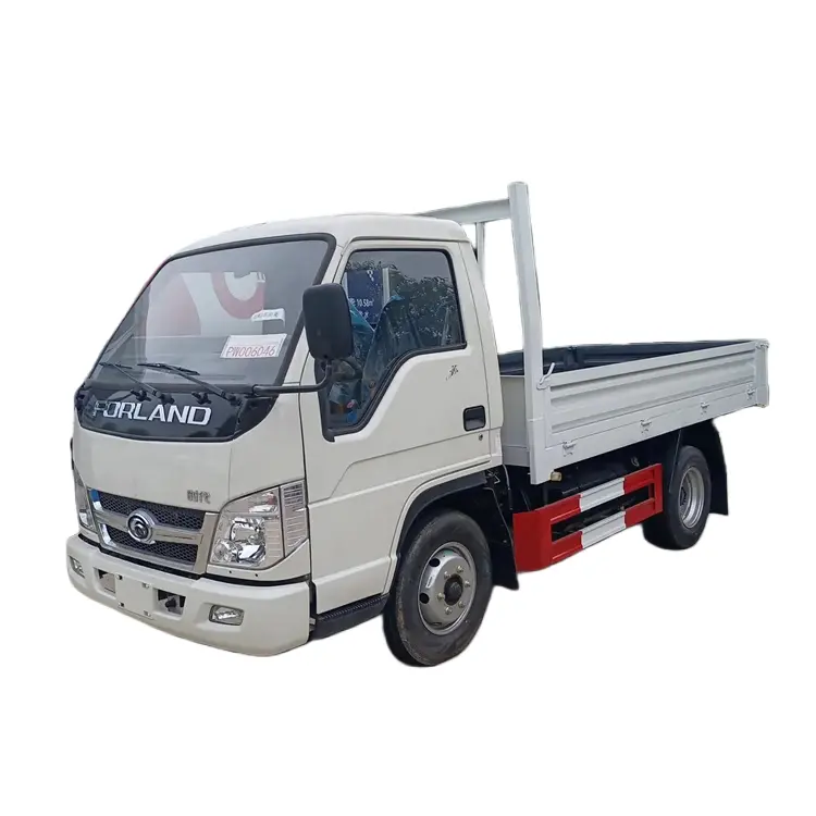 Obral truk kargo pagar mini 4x2 3 ton Foton harga rendah pabrik Tiongkok