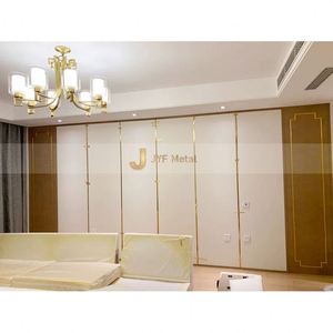 ANN9547 Sophisticated Modern Stainless Steel Coating Custom Multi-Functional <b>Decorative</b> <b>Screen</b> Partition for Upscale Projects - Product Image 3