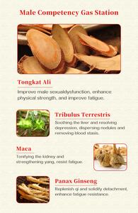 Winstown Tongkat Ali Tablet Natuurlijke Maca Ginseng Gezondheid Kruidensupplementen Man Energie Capsule X Power Maca Pillen - Product Image 4