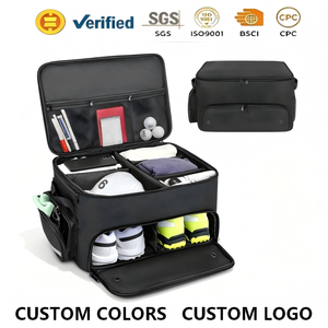 Organizador de Maletas de <span class=keywords><strong>Golf</strong></span> de 2 Niveles Personalizado, Organizador de <span class=keywords><strong>Golf</strong></span> Impermeable con Compartimentos Separados para Guardar Accesorios, <span class=keywords><strong>Bolsa</strong></span> de Almacenamiento de <span class=keywords><strong>Golf</strong></span> - Product Image 1