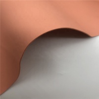Cuir végétalien PU 1,4 mm, écologique, respirant, extensible, anti-moisissure, pour la fabrication de ceintures, d'étiquettes et de matériaux pour chaussures de golf