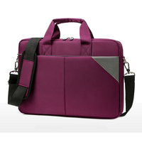 Sac à bandoulière pour ordinateur portable noir, léger, réglable, de grande taille, avec logo personnalisé de haute qualité