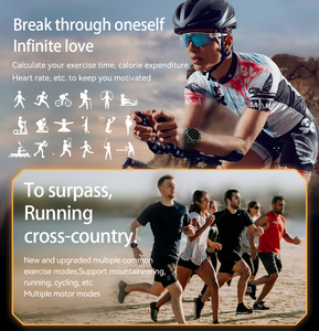 Смарт-часы 2024 PG666 с большим экраном для спорта и активного отдыха, с функцией ответа на звонки по Bluetooth, аккумулятором 270 мАч, защитой IP68, водонепроницаемостью 10ATM, для походов и плавания - Product Image 6