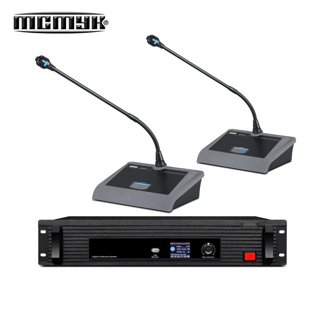 MC9161 Wired Gooseneck Desktop Conference System Microphone XLR Connector with Digital Video Tracking Function, Wire Microphone