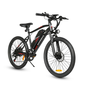 SAMEBIKE 24 "vélo électrique de montagne en acier à haute teneur en carbone 36V13AH batterie amovible vtt vélo capteur de couple Ebike - Product Image 2