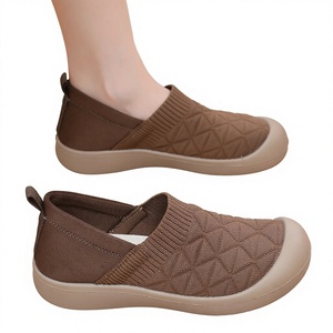 Zapatos Planos de <span class=keywords><strong>Mujer</strong></span>, Estilo Nuevo, <span class=keywords><strong>Color</strong></span> Sólido, Primavera/Otoño, Antideslizantes, Suela Suave, Sin Cordones, Ligeros, Casuales, Transpirables - Product Image 1