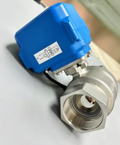 Vanne à bille motorisée 2 pouces DC12VDC24V AC110V AC230V, commande intelligente, petit actionneur électrique, vanne à bille électrique en acier inoxydable à 2 voies - Product Image 6