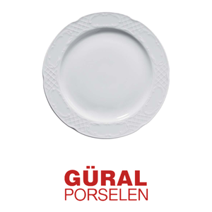 Assiette plate Flora 30 cm Gural -6- Fl030Du00 - Product Image 4