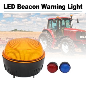 Mini lampada faro a LED nuova luce rossa ambra parti di avvertimento per carrelli elevatori scuola Bus macchine edili per auto gadget - Product Image 6