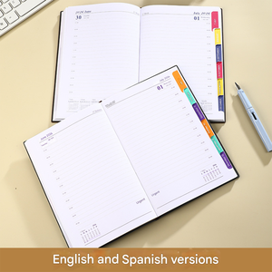 Planificateur quotidien pour anglais portugais espagnol italien-une page par jour planification du temps prise <span class=keywords><strong>de</strong></span> notes caractéristiques-articles divers ménagers - Product Image 6