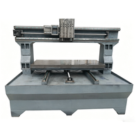 Cadre de fraisage CNC à portique 1100x600x380mm, 4 tonnes, en fonte gris pleine, pour fraisage, perçage et taraudage d'acier inoxydable et de moules