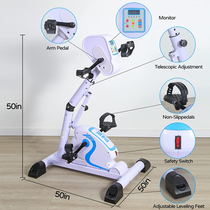 Pédale de rééducation <span class=keywords><strong>électrique</strong></span> Exerciseur Machnie Training Exercise Bike avec résistance Accident vasculaire cérébral <span class=keywords><strong>handicapé</strong></span> - Product Image 5