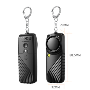 Llavero de autodefensa táctica de emergencia: <span class=keywords><strong>alarma</strong></span> portátil antiviolación y antiasalto - Product Image 1