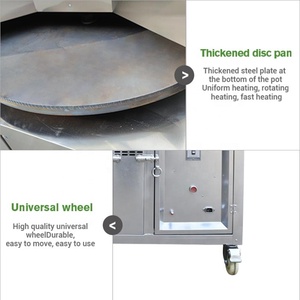 Forno Tandoor <span class=keywords><strong>a</strong></span> Gas per macchina rotativa araba per pane Naan Tortilla Naan Pita Tandoori - Product Image 4