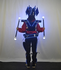 Nouvelle armure lumineuse pour vêtements, LED électro-optique, danse magique, barre de couleur LED, costume de danse robotique - Product Image 3