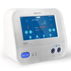 KONMED 2024 New Model Biofeedback Stimulator KM270 (EMG/ GAME/ETS/MIRROR/ STIM) 2 Channels 7.0-inch Color Touch Display - Product Image 4