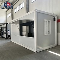Conteneur d'expédition plat de 20 pieds ou 40 pieds pour café, restaurant, bar, atelier ou salle de bain