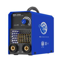 Soudeuse portable MMA/MIG 220V, machine à souder à l'arc IGBT 20-200A avec démarrage à chaud et anti-adhérence