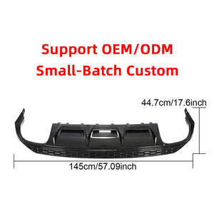 Tùy Chỉnh Xe Phía Sau Cản Cơ Thể Kit Thiết Lập Chân Không Đúc Sợi Carbon Tự Động Tự Động Cơ Thể Hệ Thống Phía Sau Môi Thấp Khuếch Tán - Product Image 4