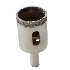 Diamond Glass Hole Saw Set 10pc Metric Carbide Tipped For Tile Drilling With Built In Arbor - Product Image 4