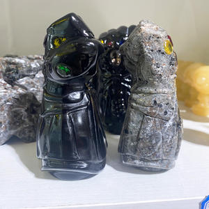 ossidiana Yooperlite Infinity guanto cristalli all'ingrosso pietre curative alla rinfusa prodotti spirituali meditazione Fengshui ornamenti - Product Image 2