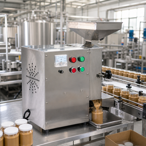 Máquina para Moler <span class=keywords><strong>Nueces</strong></span>, Molinillo de Materiales Oleosos de 750W, Tamaño de Alimentación de 10mm, Acero Inoxidable, Polvo Fino para Sésamo, Nuez, Almendra - Product Image 1