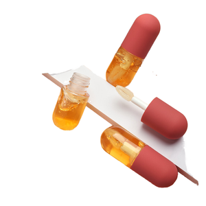 Kleine oplage mini capsule gember-munt lip plumping olie & gloss hydraterende vloeistof unisex aangepaste logo - Product Image 1