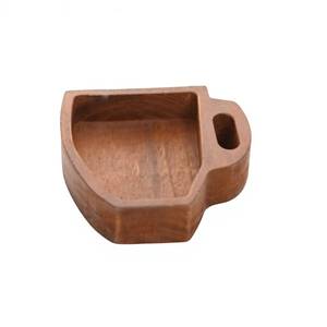 Porte-bougie en bois de paulownia de forme personnalisée, marque LUMINA, Anhui Chine, imprimé bicolore, fait main pour la fabrication de bougies, décoration intérieure - Product Image 3