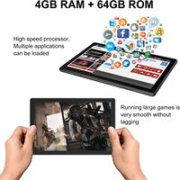 Tablet Android 15 10.1 Inci Prosesor Octa-core 2.0GHz RAM 6GB ROM 128GB Layar Sentuh IPS 1280x800 4G LTE DUAL SIM Tablet PC