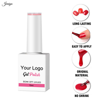 Kit de vernis gel UV effet œil de chat 15 ml (2 flacons) format voyage, emballage blister, marque privée OEM/ODM pour salon
