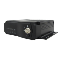 MDVR HD 4CH 720P avec deux emplacements pour carte SD et extension GPS/3G/4G pour une surveillance améliorée du véhicule