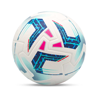 Bola Sepak Latihan Olahraga Warna Kustom Tahan Lama Tahan Aus untuk Pertandingan Indoor dan Outdoor