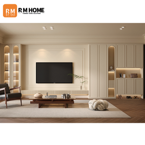 Mobile TV in Legno di Lusso Moderno Personalizzato, <span class=keywords><strong>Design</strong></span> Minimalista, Ecologico e Facile da Pulire, per Sala da Pranzo, Camera da Letto, <span class=keywords><strong>Soggiorno</strong></span> - Product Image 1