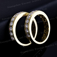 Bagues de couple personnalisées en usine pour hommes et femmes, haute qualité, argent sterling 925, or massif véritable, diamant de laboratoire HPHT, bagues de mariage