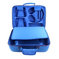 Sac de protection de luxe à poignée réglable, sac de transport de voyage pour Console PS5-bleu