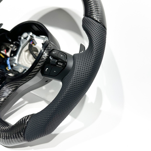 Volante de Fibra de Carbono para <span class=keywords><strong>BMW</strong></span> F16 F26 F39 F48 F82 F36 F33 F32 F80 F35 F34 F31 F30 <span class=keywords><strong>F20</strong></span> F21 M2 M3 M4, Envío desde EE. UU. - Product Image 3