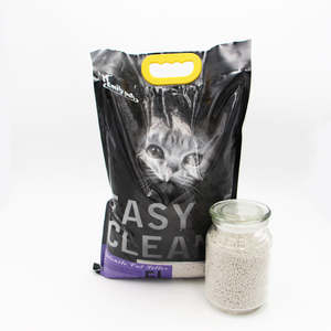 Arena para gatos de bentonita Natural 100%, arena de buena aglomeración para Kitty, materiales naturales 100% - Product Image 2