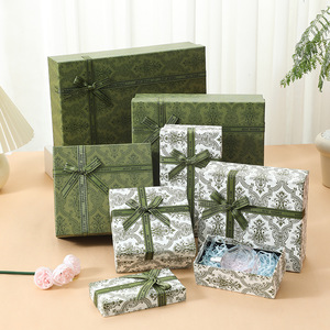 Papel de lujo Cartón Logotipo personalizado Navidad Día de San Valentín Cumpleaños Perfumes Lápiz labial Bufanda Joyería Regalo Cinta Caja Embalaje - Product Image 4