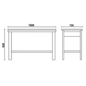 BETA - 058000403 Établi avec plateau en bois-EAN 8014230957340 BANCS DE TRAVAIL ET TABLES - Product Image 5
